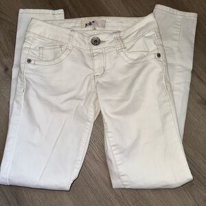 White jeans